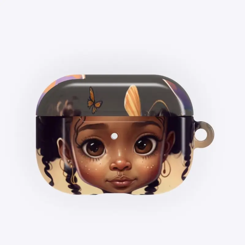 Cartoon art AirPod case 